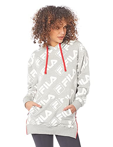 Casaco Full Print II, FILA, Feminino, Mescla/Branco, GG