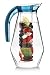    Home Ikon 2.6 Quart Fruit Infuser Water Pitcher w/Ice Core | BPA-Free, High-Grade Acrylic Water Infuser Jug Perfect For Healthy Fruit Infusions and Cold Beverages 