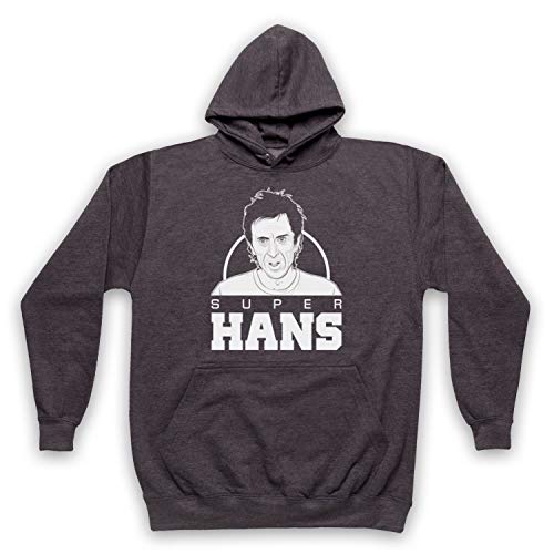 Sweat a capuche imprime Super Hans motif comedie culte avec poche kangourou