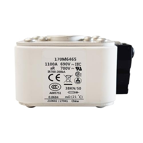 Fusible 170M6465 pour protection de puissance industrielle taille 3