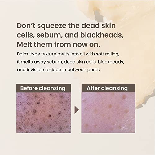 Heimish All Clean Balm Mandarin - 4.0 Fl Oz/120Ml - Transforming Cleansing Balm To Oil And Milk - Removes Waterproof Makeup, Blackheads, Sebum - Mild Cleansing - Refreshing Citrus Scent - Natural Color - Vegan - Korean Skincare #TOP4