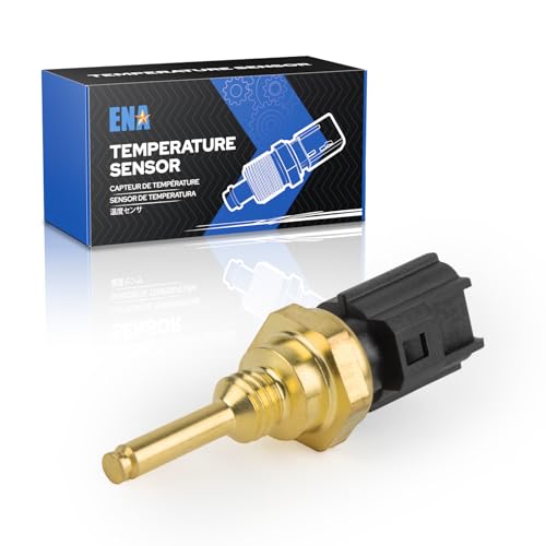 ENA Cylinder Head Temperature Sensor Compatible with Ford Lincoln Mercury F150 F250 Super Duty F650 Explorer Taurus X 3.0L 3.5L 4.0L 4.6L 5.4L 6.8L V6 V8 V10 2010 2011 2012 2013 2014 Replaces TS605