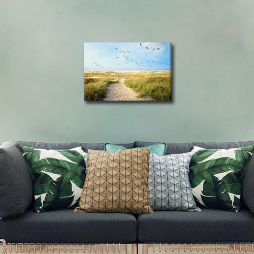 Affiches et impressions de plage cotiere emballees 45 cm