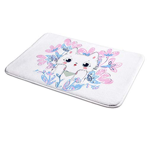 Tapis de bain microfibres pour sortie de douche douce et sécurisée