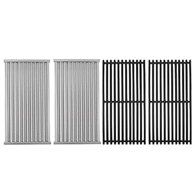 BQMAX Grill Grate for Charbroil Tru-Infrared 466642416 463644220 463632320 463642316 463675016 463644220, Stamped Stainless Steel Emitter and Cooking