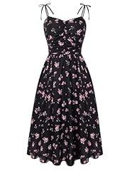 Black and Pink Floral