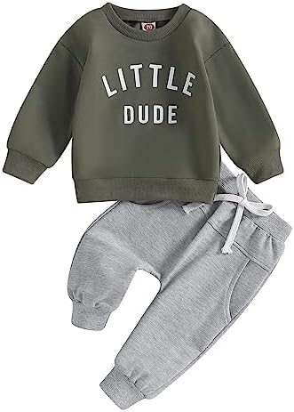 Murnouche Toddler Baby Boy Fall Winter Outfits
