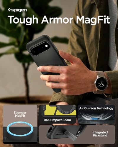 Image of Spigen Tough Armor MagFit for Google Pixel 11 - Black