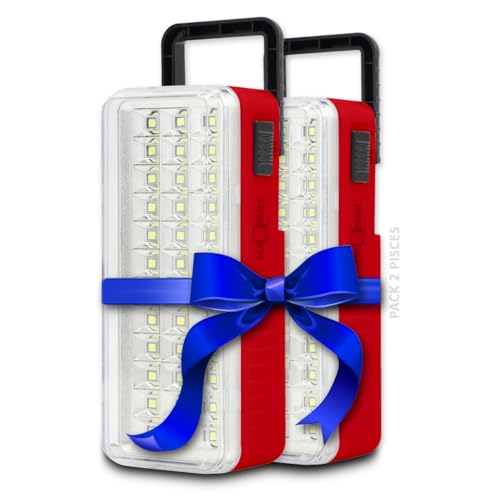 Image of Pick Ur Needs Rechargeable High-Bright 24 LED with Emergency Lantern Floor Lamp Light Pack of 2