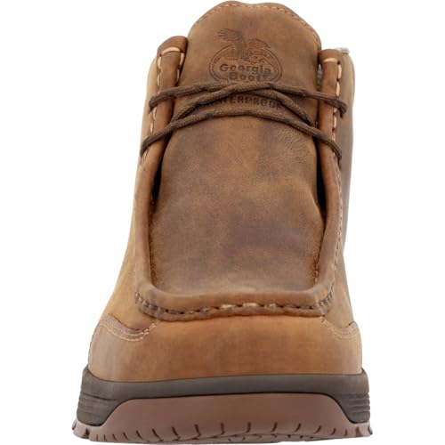 Georgia Boot Mens Athens Superlyte Waterproof Alloy Toe Work/Duty - Brown3