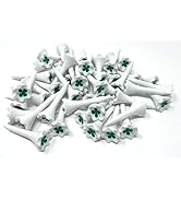 NorthPointe 1 ½” Plastic Golf Tees – Short Tees for Irons, Par Threes, Hybrids, and Driving Range...