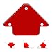 Produktbild VECTOR Welding Magnet-Schweißwinkel Magnetwinkel Schweißmagnet Winkelmagnet, 45° / 90° / 135°, Haftkraft 25 Lbs - (4 Stück, klein)