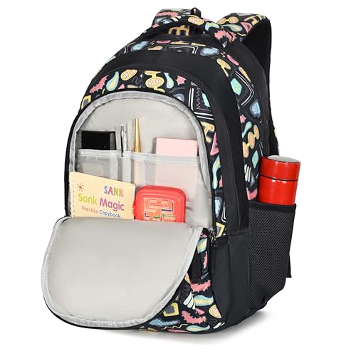 Image of BEAUTY GIRLS BY HOTSHOT FLORAL 1594|SCHOOL BAG|TUTION BAG|COLLEGE BACKPACK|LARGE SIZE|WATER RESISTANT|19 INCH|FOR GIRLS & WOMEN|36 LITERS BACKPACK