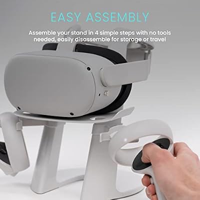 Surge Universal VR System Dock، حامل سماعة الرأس ووحدة التحكم لـ META Quest 2