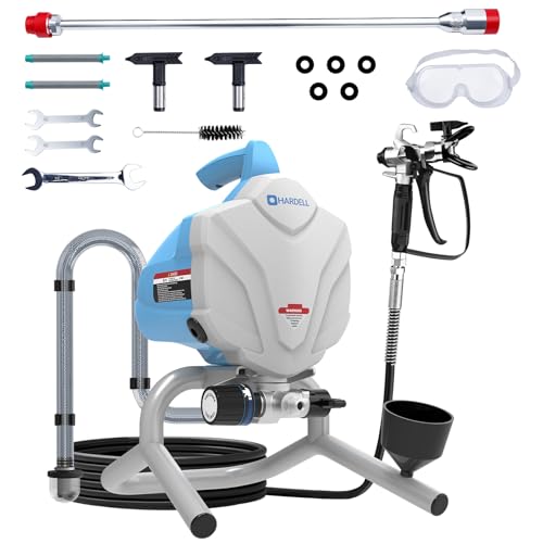 HARDELL 3000PSI Airless Paint Sprayer - High Efficiency Vertical ...