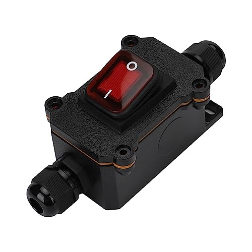 Interrupteur étanche en ligne résistant à l'humidité pour circuit 25A 12V-24V