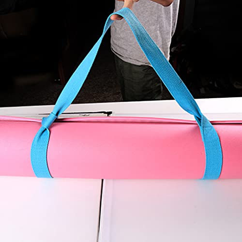 WREA 3 PCS Alça de tapete de ioga ajustável cinto de ombro multifuncional bolsa de transporte elásti