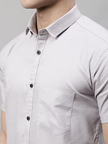 Image of Majestic Man Men's Cotton Slim Fit Shirt