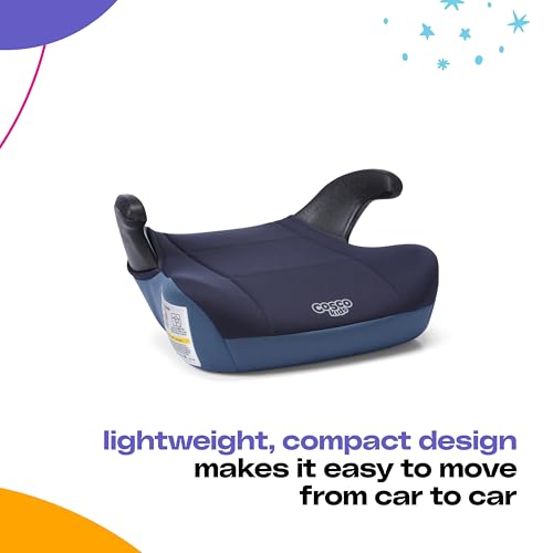 Image of Cosco Kids 2 Pack Topside Booster Car Seat, Black Gem