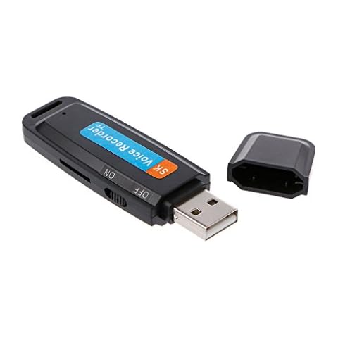 UOTA Mini 8GB USB 2.0 Disk Pen Drive Digital SPY Audio Voice Recorder for Windows Mac Cover