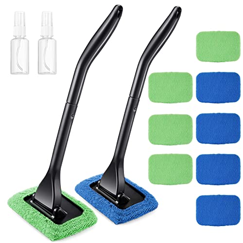 2 Pack Windshield Cleaning Tool Windshield Cleaning Wand Auto Win...