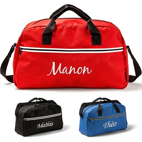 KDO-MAGIC Sac de Sport Enfant personnalisé Capacité de 20L Rouge