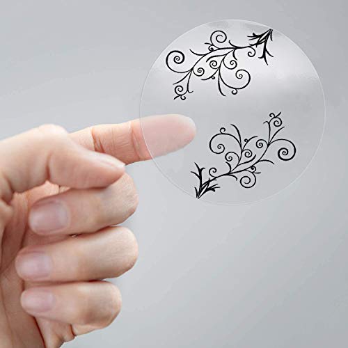 image for Weliu Printable Vinyl Sticker Paper for Your Inkjet Printer - 8.5 x 11