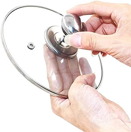 8PCS Pan Lid Knobs, Stainless Steel Pan Lid Cover Knob, Universal Pan Pot Lid Knob, Used for Kitchen Tools, Cookware, of Lid Knobs
