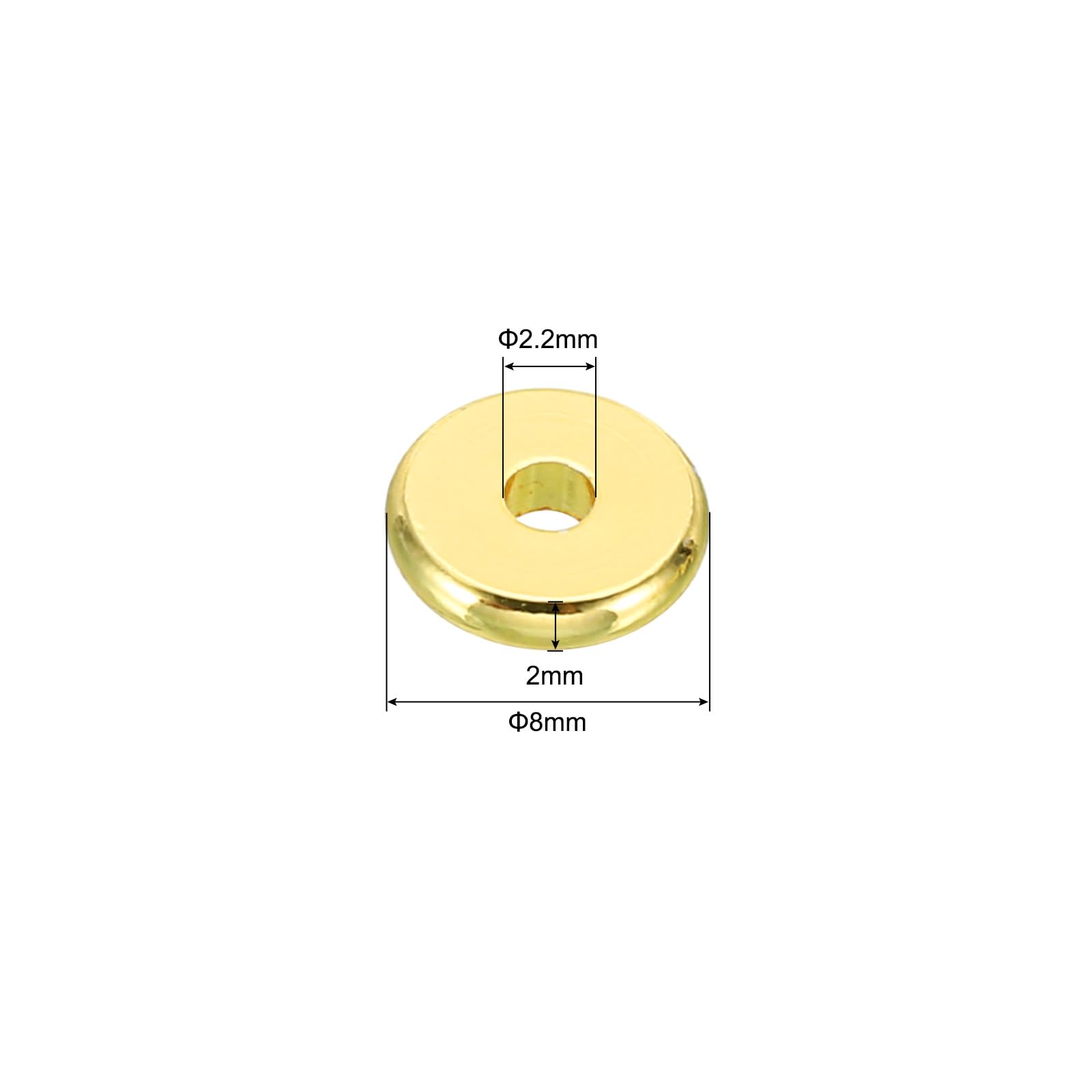 PATIKIL 8mm Spacer Beads - Image 2