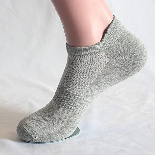 Image of brookhaus Women Low Cut No Show Running Socks 6 Pairs - Cushioned Arch Support, Moisture Wicking Athletic Ankle Socks