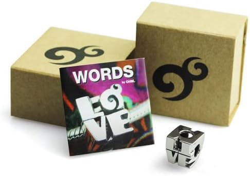 OHM LIVE Sterling Silver Bead