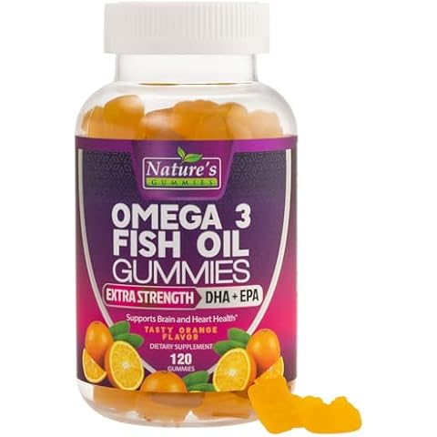 Nature's Nutrition Omega 3 Fish Oil Gummies Cover