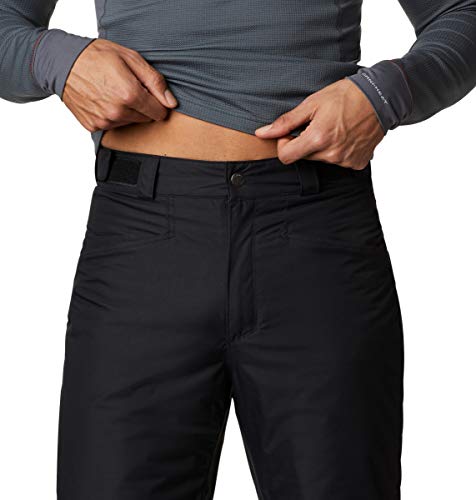Columbia Calça masculina Valley Point, preta, média