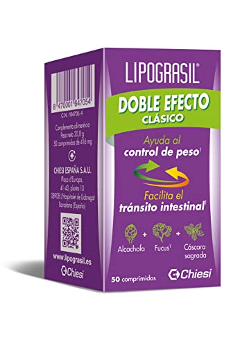 Lipograsil Clásico Doble Efecto - Ingredientes De Origen Natural - 50 Comprimidos