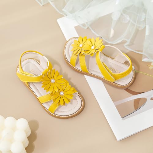 Image of Kiderence Toddler Girls Sandals Little Girls Kids Shoes Girls Sandals Toddler