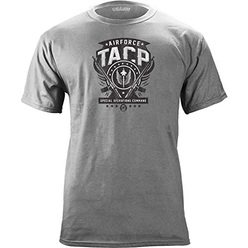 USAMM Air Force TACP T-Shirt (2XL, Heather Grey)