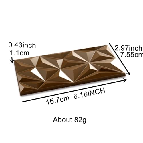 Diamond Candy Bars Maker Polycarbonate Bar Mold For Chocolate #TOP1