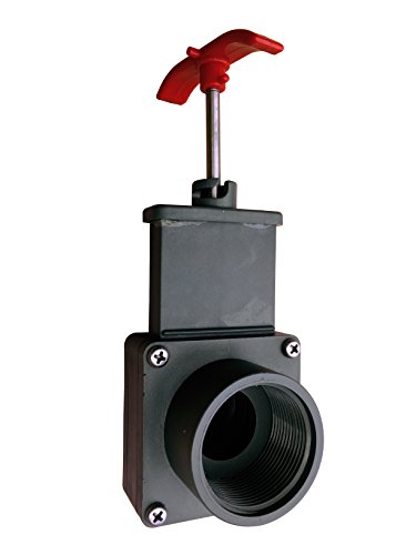 Fibropool Above Ground Pool Gate Valve - 1 1/2 Inch - Dual Threaded Shut Off Slice Adapter For Swimming Pools #TOP4