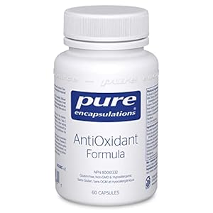 Pure Encapsulations – AntiOxidant Formula – Antioxidant Protection Against Free Radicals with N-Acetyl-L-Cysteine (NAC), Selenium, and Vitamins C and E – 60 Capsules