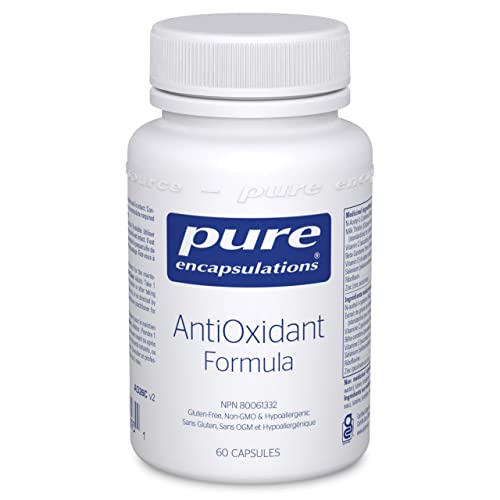 Pure Encapsulations – AntiOxidant Formula – Antioxidant Protection Against Free Radicals with N-Acetyl-L-Cysteine (NAC), Selenium, and Vitamins C and E – 60 Capsules