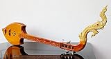 Isarn Acoustic Phin 3 Strings, Thai Lao Guitar Musical Instrument, Traditional Thai Musical Pin 01