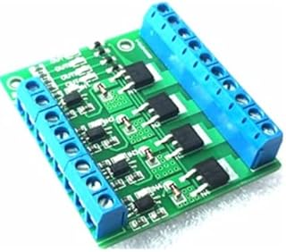 4-Way MOSFET Tube/Field Effect Tube Module PLC Amplifier Circuit Board/Drive Module Photocoupler Isolation DC