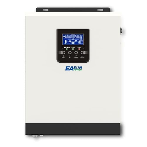 Inversor Solar POWLAND 3000VA 2400W inversor Fuera de la Red 220V 230V Controlador Solar Integrado 40A MPPT Cargador de CA inversor híbrido de Onda sinusoidal Pura Cover