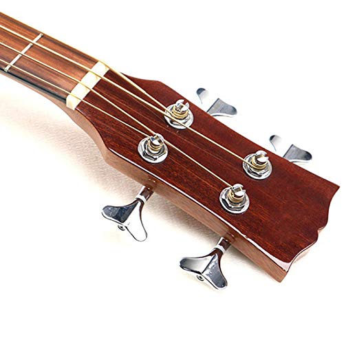 KEPOHK 41 pouces guitare basse épicéa acajou Sapele laque brillante instrument de musique basse en bois pour débutants… - Les Beatles, Paul McCartney, John Lennon, RIngo Starr, George Harrison KEPOHK 41 pouces guitare basse épicéa acajou Sapele laque brillante instrument de musique basse en bois pour débutants… – Image 5