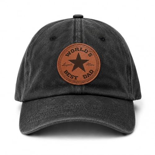 Gifts for Dad Birthday Fathers Day Worlds Best dad hat Embroidered Funny from Daughter Son Wife