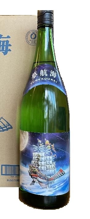 Amazon.co.jp: 泡盛 夢航海1800ml(一升瓶)30度 忠孝酒造 : 食品・飲料