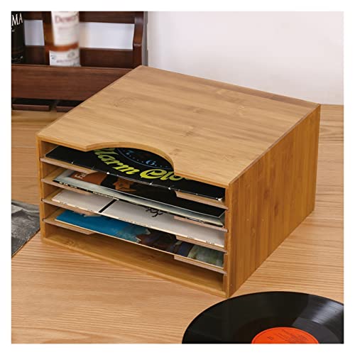 Supporto per dischi in vinile, organizza oltre 50 dischi, perfetto per esporre oggetti da collezione e salvaspazio