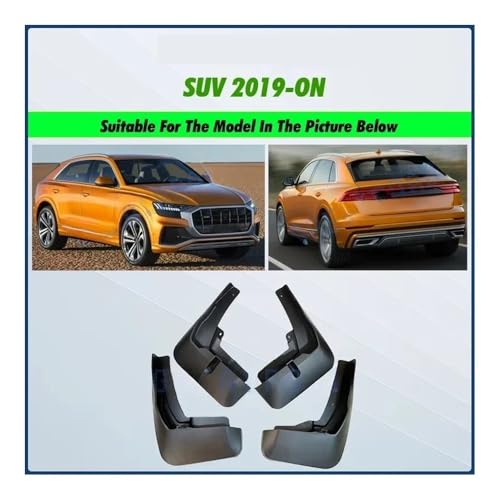 Guardabarros para Q8 (2019-2025) - Kit de 4 piezas protectoras contra salpicaduras 7