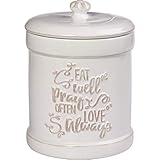 Precious Moments 173413 Ceramic Kitchen Canister Inspirational Home Decor, One Size, Multi