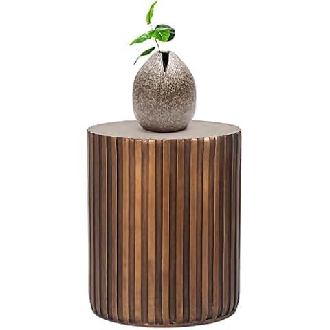 Adeco Concrete Accent Table Cover